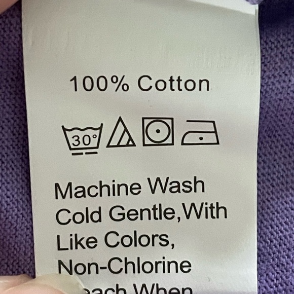 Lilicloth Short Sleeve Tee “be Kind” Purple Size M - Picture 4 of 4